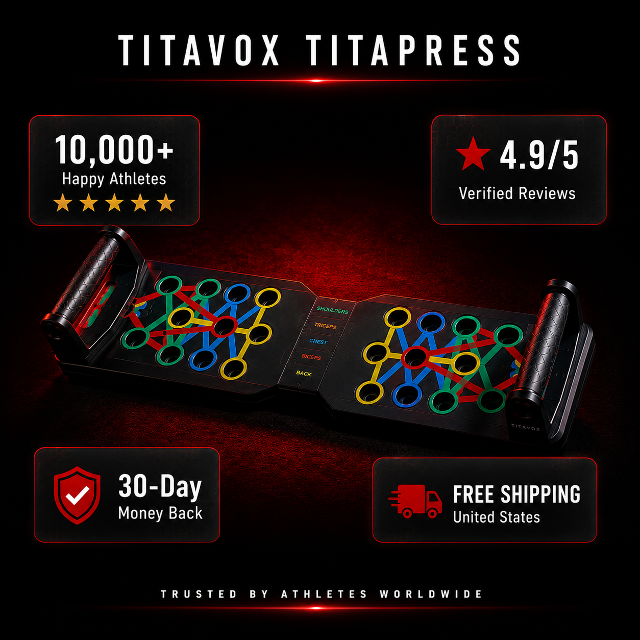 TITAVOX - Build Muscle. No Gym Needed.