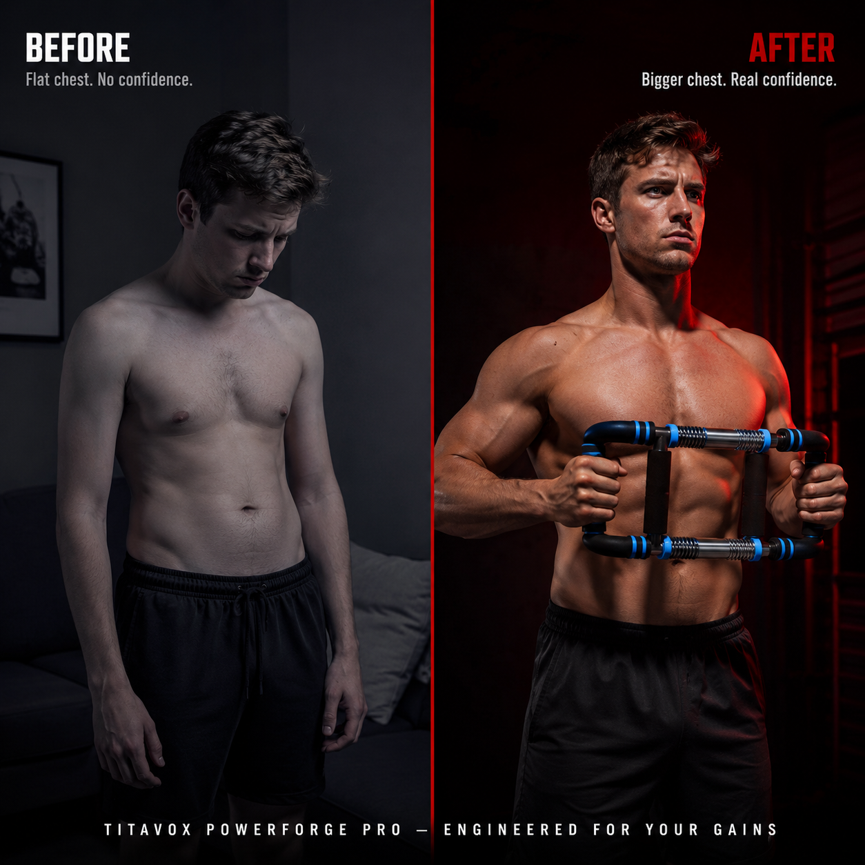 TITAVOX PowerForge Pro – Chest & Arm Trainer