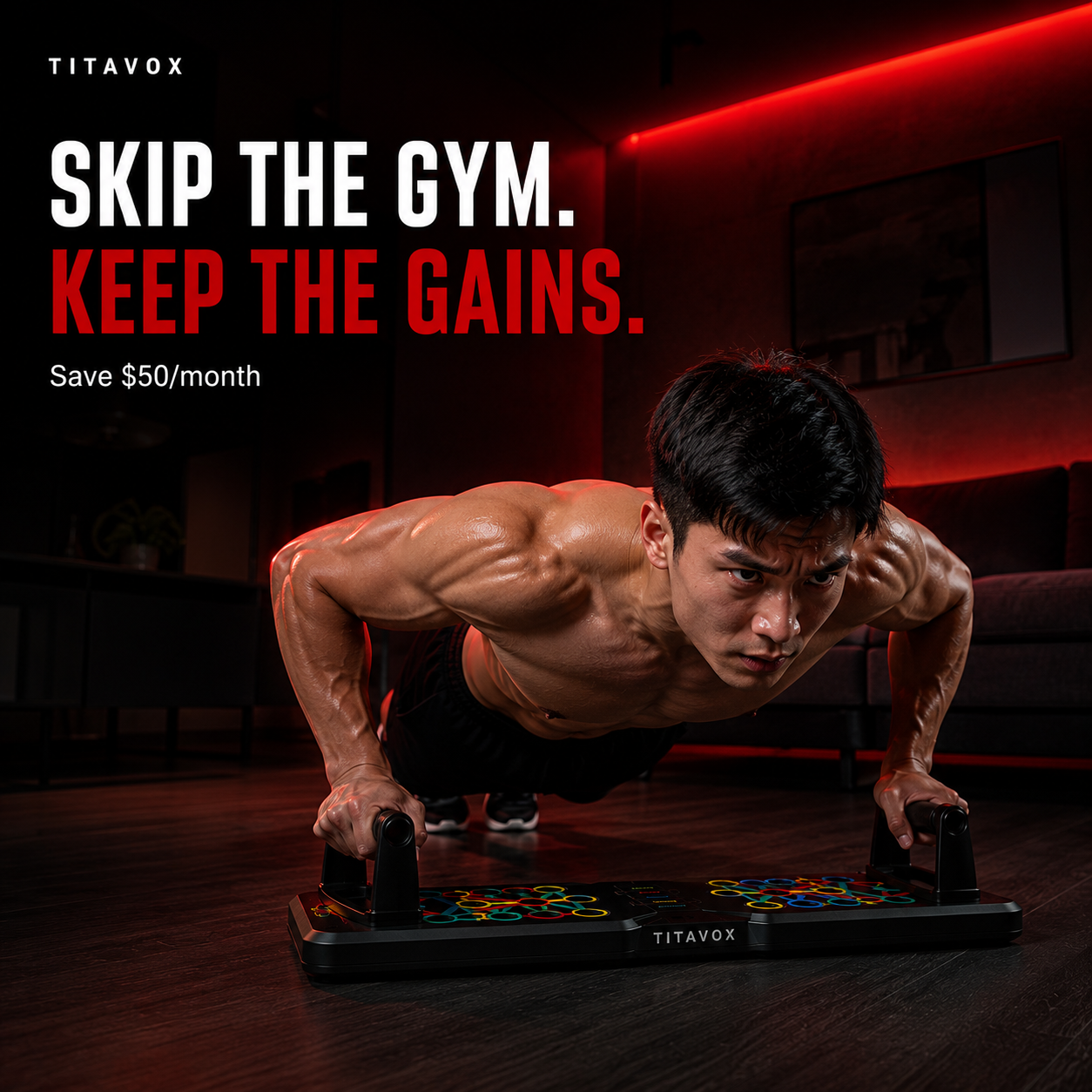 TITAVOX - Build Muscle. No Gym Needed.