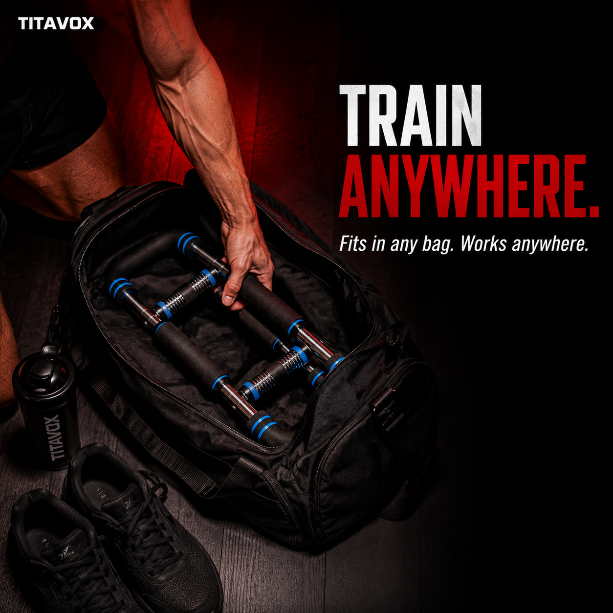 TITAVOX PowerForge Pro – Chest & Arm Trainer