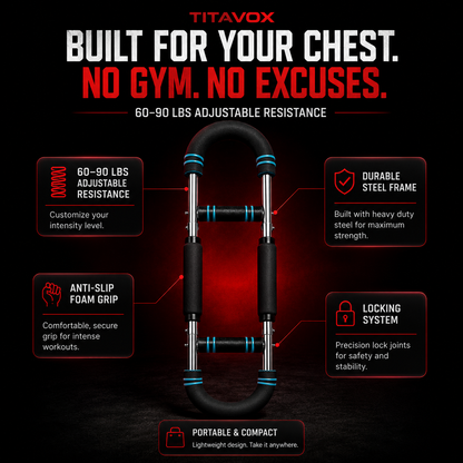 TITAVOX PowerForge Pro – Chest & Arm Trainer